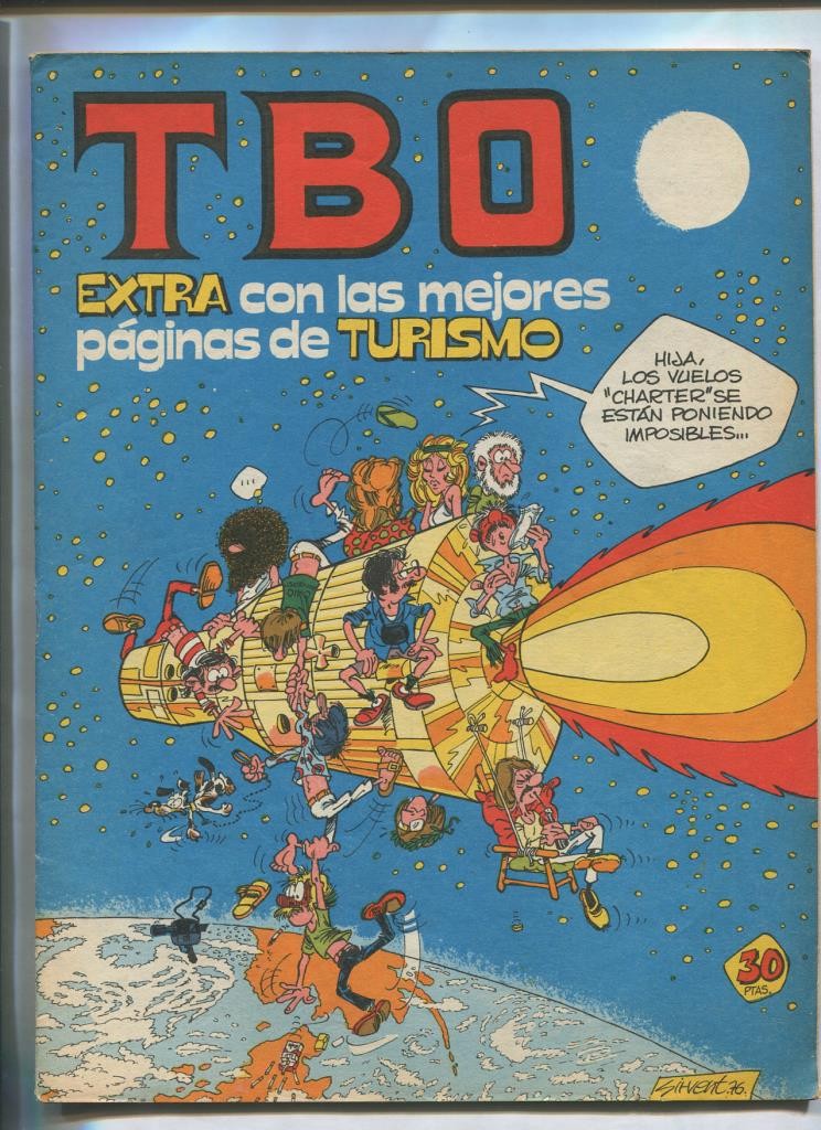 TBO extra  de 30 pts: Turismo, portada de Sirvent