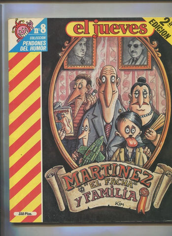 Coleccion Pendones del Humor numero 008: Martinez el Facha: (segunda edicion