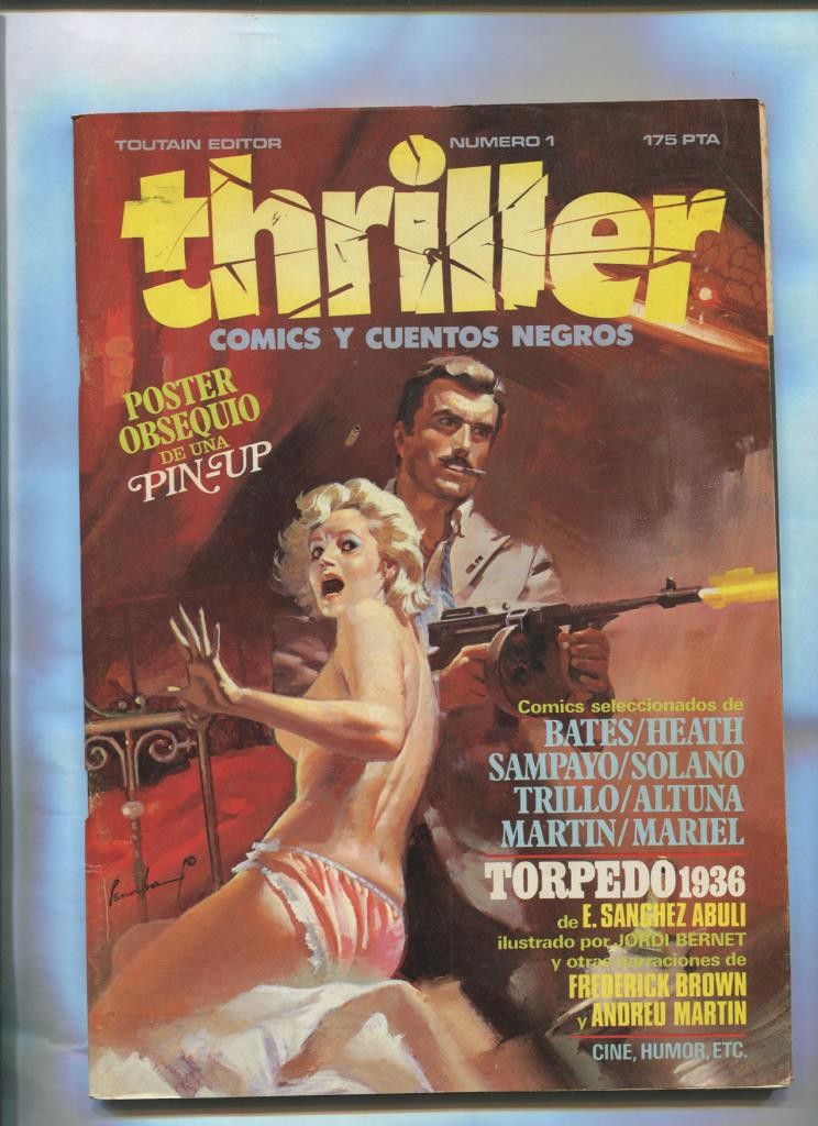 Thriller comics y cuentos negros numero 1