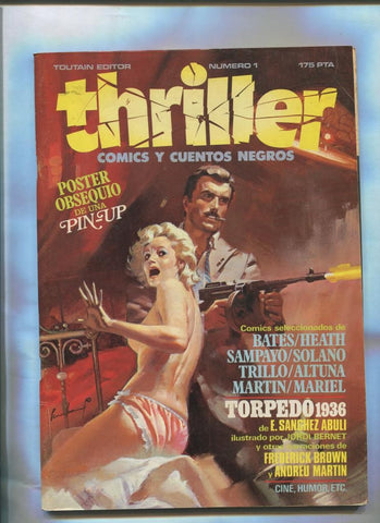 Thriller comics y cuentos negros numero 1