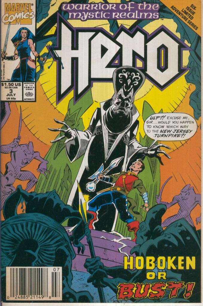 HERO, WARRIOR OF THE MYSTIC REALMS, Vol.1, No.03 of 06: Essential Evil