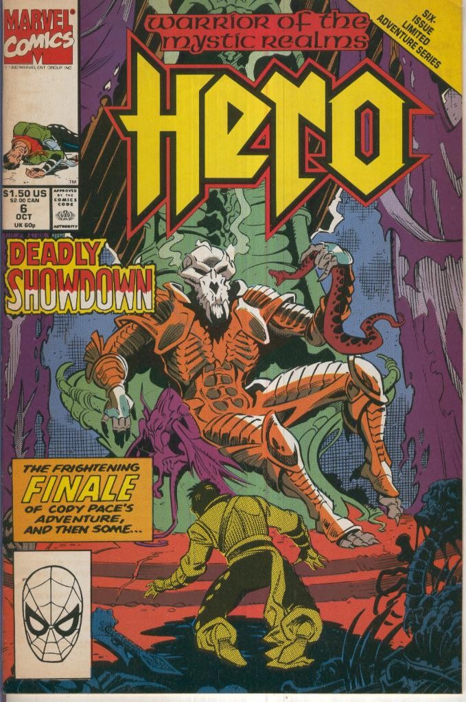 HERO, WARRIOR OF THE MYSTIC REALMS, Vol.1, No.06 of 06: The Brain Battery