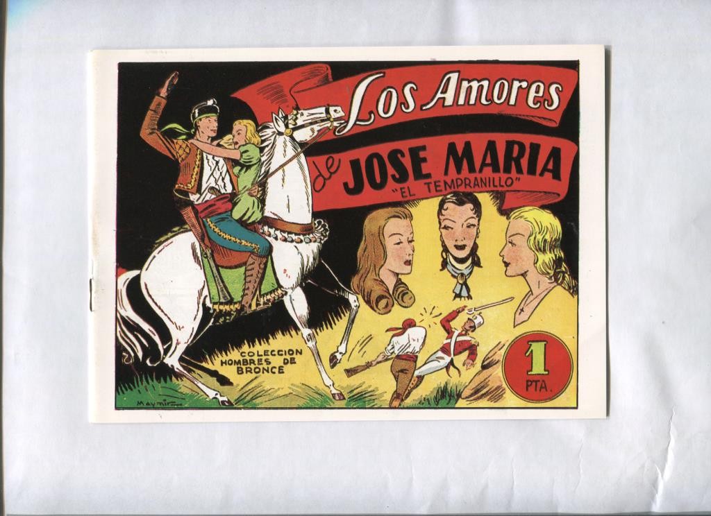 Facsimil: Jose Maria El Tempranillo numero 02: Los amores de Jose Maria