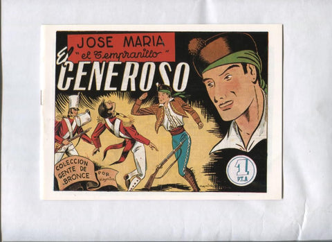 Facsimil: Jose Maria El Tempranillo numero 03: El generoso