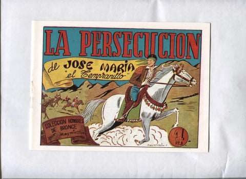 Facsimil: Jose Maria El Tempranillo numero 06: La persecucion de Jose Maria