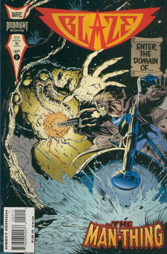 BLAZE (MIDNIGHT SONS), Vol.01 No.02: Swamp Fire