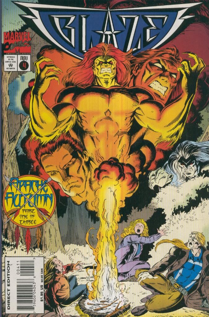 BLAZE (MIDNIGHT SONS), Vol.01 No.04: Apache Autumn, Part 1