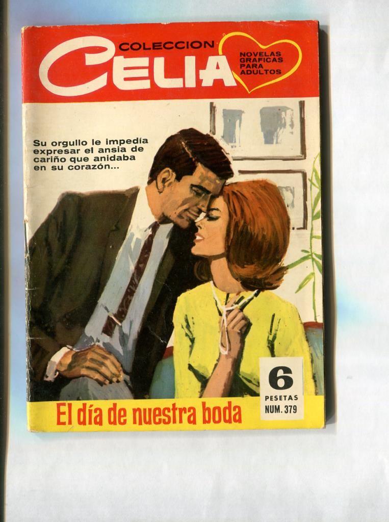 Celia numero 379: El dia de nuestra boda, trasera publicidad de Lois pantalon tejano