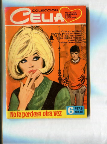 Celia numero 369: No te perdere otra vez, trasera publicidad de Lois pantalon tejano