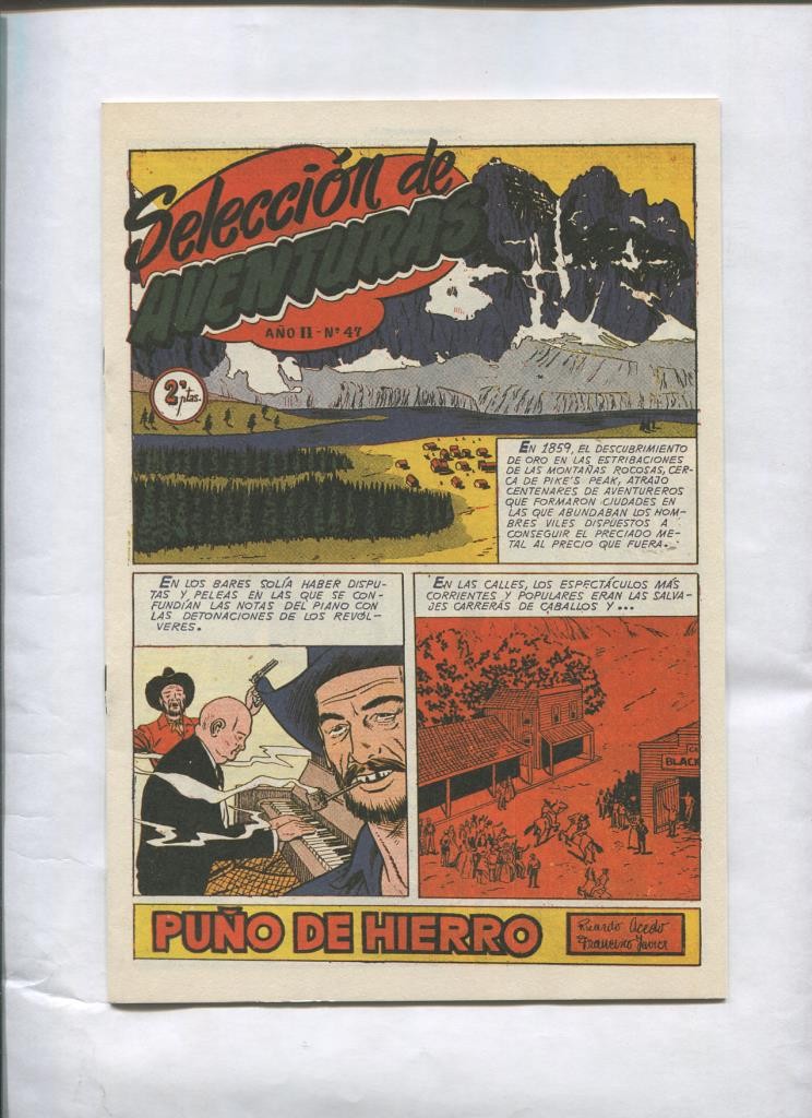 Seleccion de Aventuras Oeste numero 47: Puño de hierro