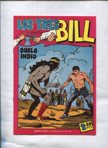 Los Tres Bill numero 18: Duelo indio