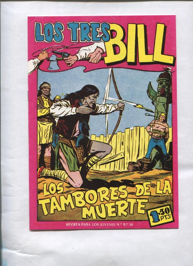 Los Tres Bill numero 28: Los tambores de la muerte