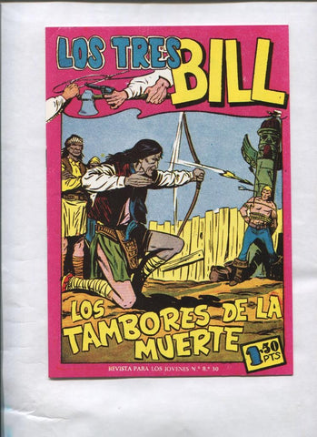 Los Tres Bill numero 28: Los tambores de la muerte