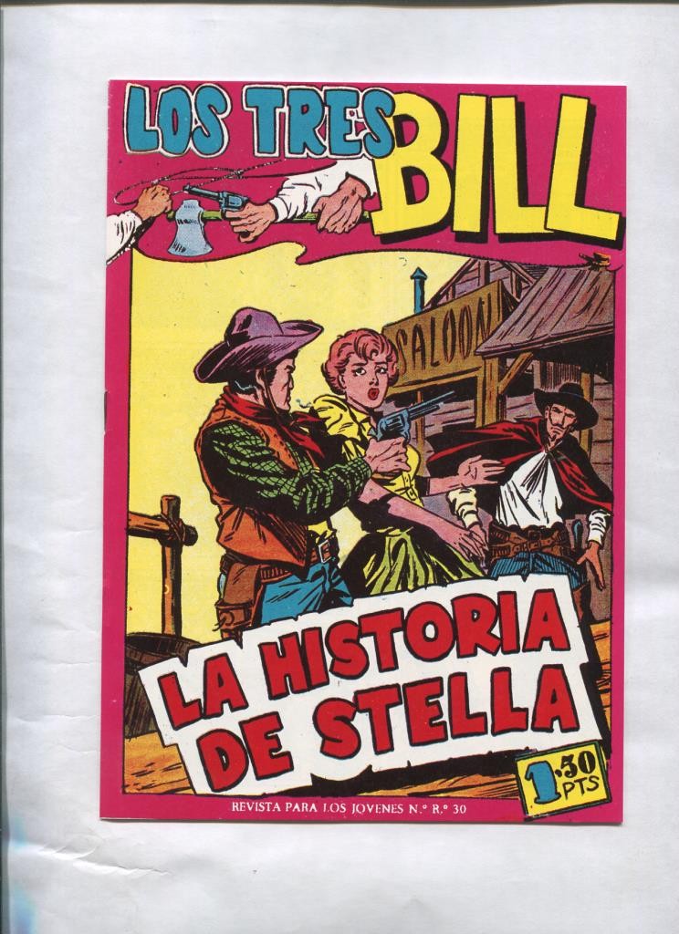 Los Tres Bill numero 30: La historia de Stella