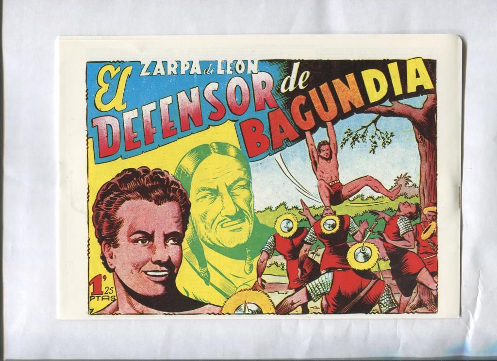 Facsimil: Zarpa de Leon numero 07: El defensor de Bagundia