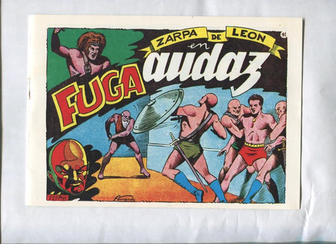 Facsimil: Zarpa de Leon numero 41: Fuga audaz
