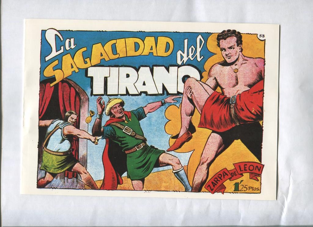 Facsimil: Zarpa de Leon numero 53: La sagacidad del tirano