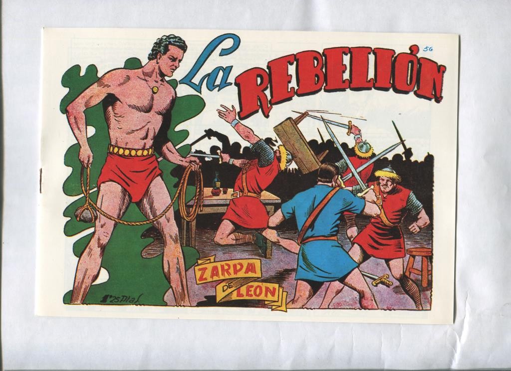 Facsimil: Zarpa de Leon numero 56: La rebelion
