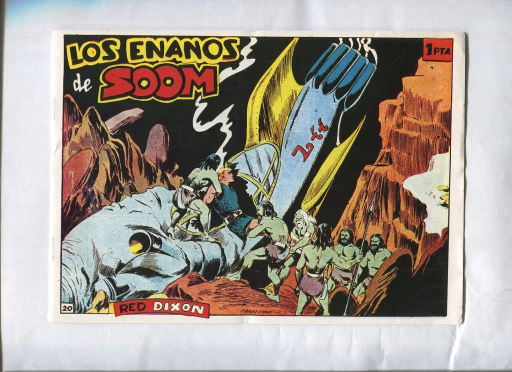 Facsimil: Red Dixon primera serie numero 20: Los enanos de Soom
