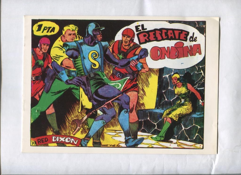 Facsimil: Red Dixon primera serie numero 47: El rescate de Ondina