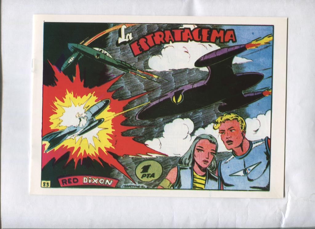 Facsimil: Red Dixon primera serie numero 53: La estratagema