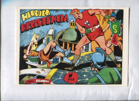 Facsimil: Red Dixon primera serie numero 67: Heroica resistencia