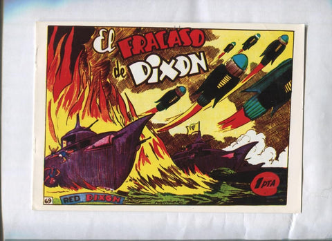 Facsimil: Red Dixon primera serie numero 69: El fracaso de Dixon