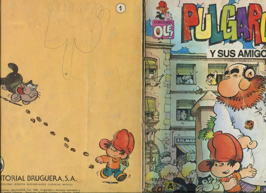 Coleccion Ole Pulgarcito numero 1: Y sus amigos (numerado 1 en trasera)