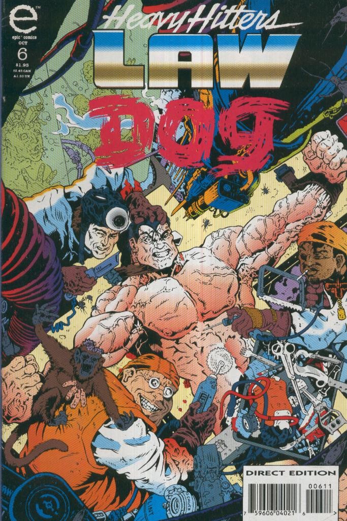 Heavy Hitters - LAW DOG, Volume 1  No.06: Darkness at the End of the Road