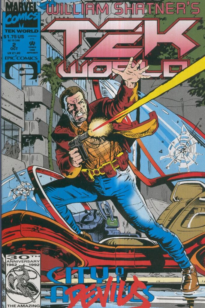 William Shatner,s - TEK WORLD, Volume 1  No.02: Across the Border