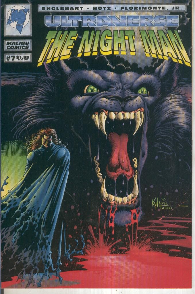 THE NIGHT MAN, Volume 1 No.07: Wolf