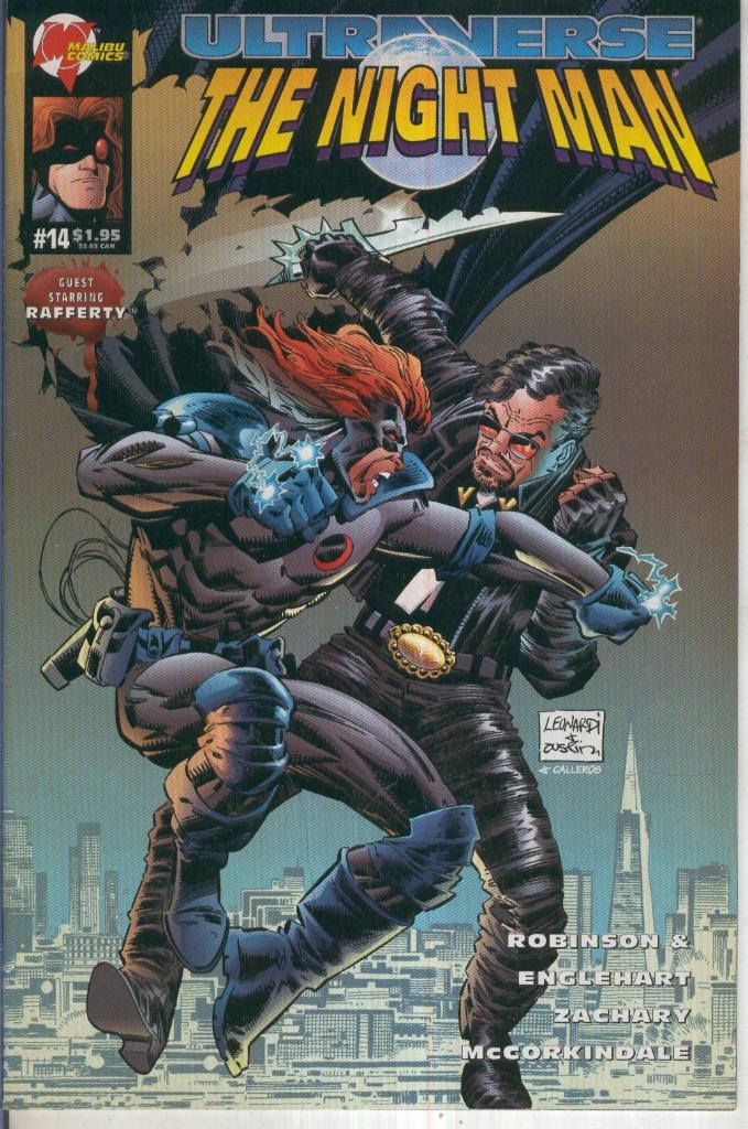 THE NIGHT MAN, Volume 1 No.14: Cross Fire