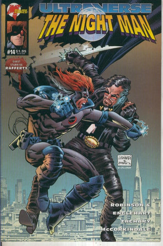 THE NIGHT MAN, Volume 1 No.14: Cross Fire