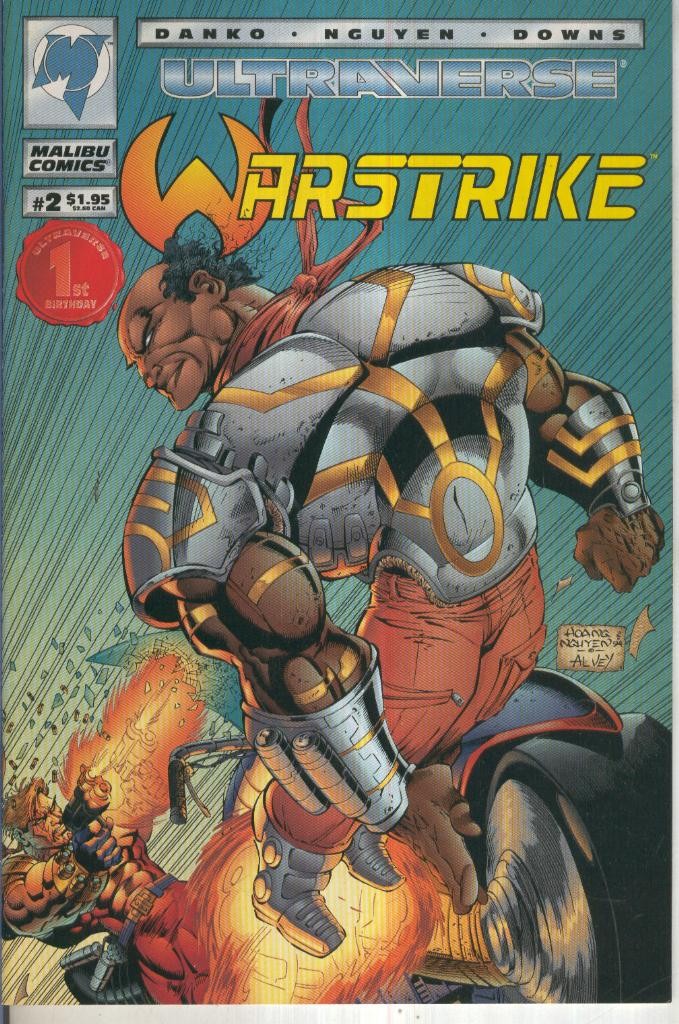 WARSTRIKE, Volume 1 No.02: The Darkness (Malibu Comics)
