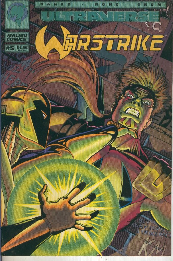 WARSTRIKE, Volume 1 No.05: Symphony of the Damned (Malibu Comics)