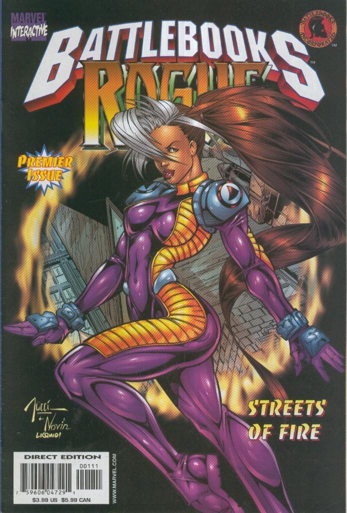 ROGUE BATTLEBOOK: Streets of Fire (With Battle-Card)