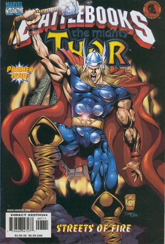 THOR BATTLEBOOK: Streets of Fire (With Battle-Card)