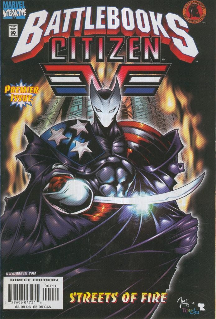 CITIZEN V BATTLEBOOK: Streets of Fire, (With Battle-Card)