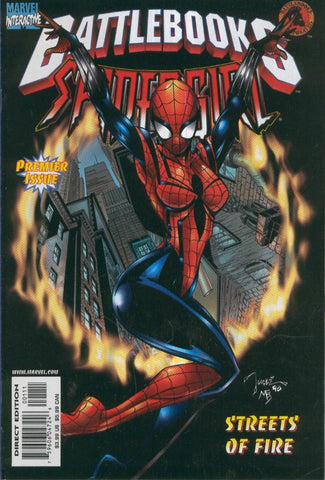SPIDER-GIRL BATTLEBOOK: Streets of Fire, (With Battle-Card)