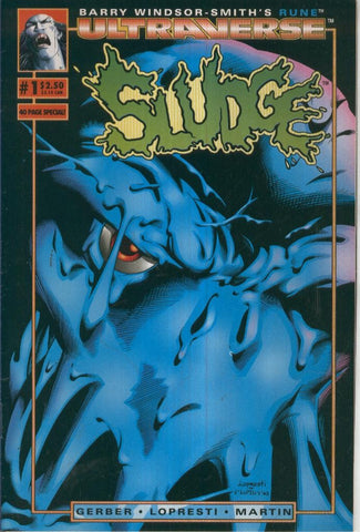 SLUDGE, Volume 1 No.01: You can take the Cop out of the sewer (Malibu Comics)
