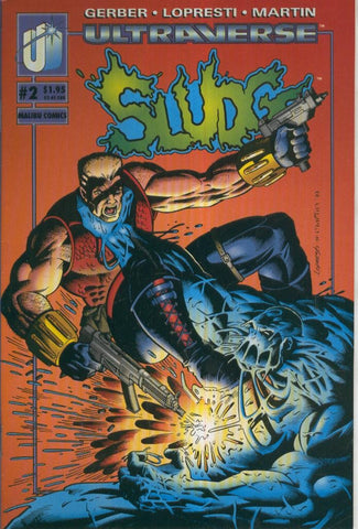SLUDGE, Volume 1 No.02: Because they pay me (Malibu Comics)