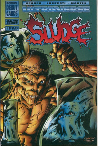 SLUDGE, Volume 1 No.05: Creatures of the Night (Malibu Comics)