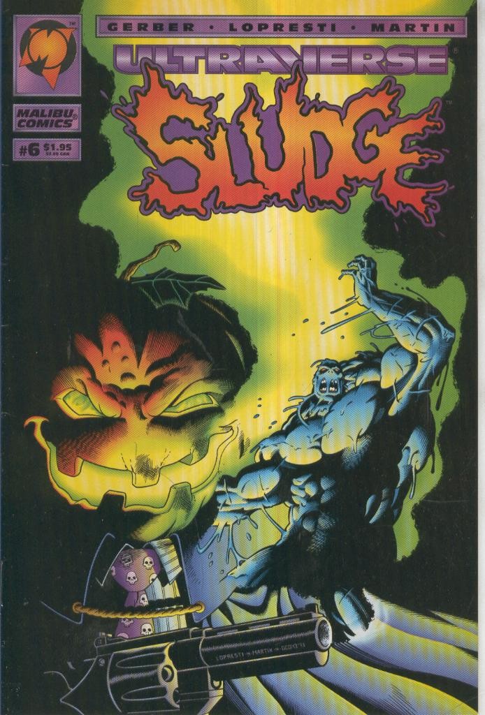 SLUDGE, Volume 1 No.06: Zuke Envy (Malibu Comics)