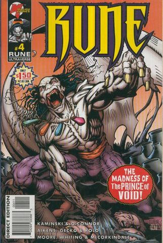 RUNE, Volume 2: No.04: The Damned (Malibu Comics)
