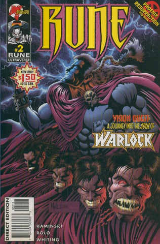 RUNE, Volume 2: No.02: Cause and Effect (Malibu Comics)