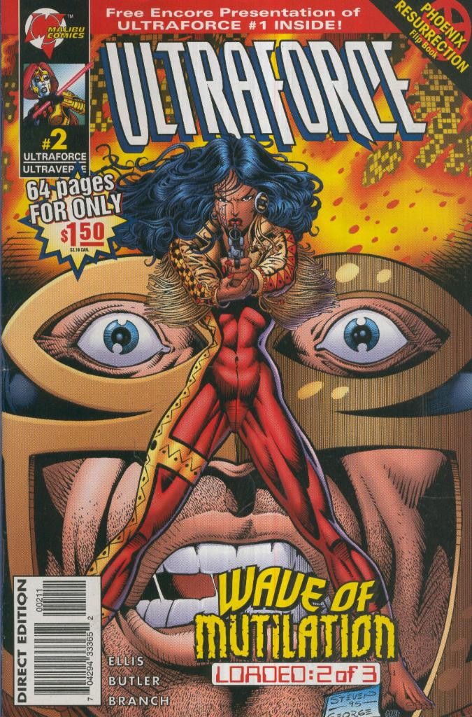 ULTRAFORCE, Volume 2: No.02: Wave of Mutilation (Malibu Comics)
