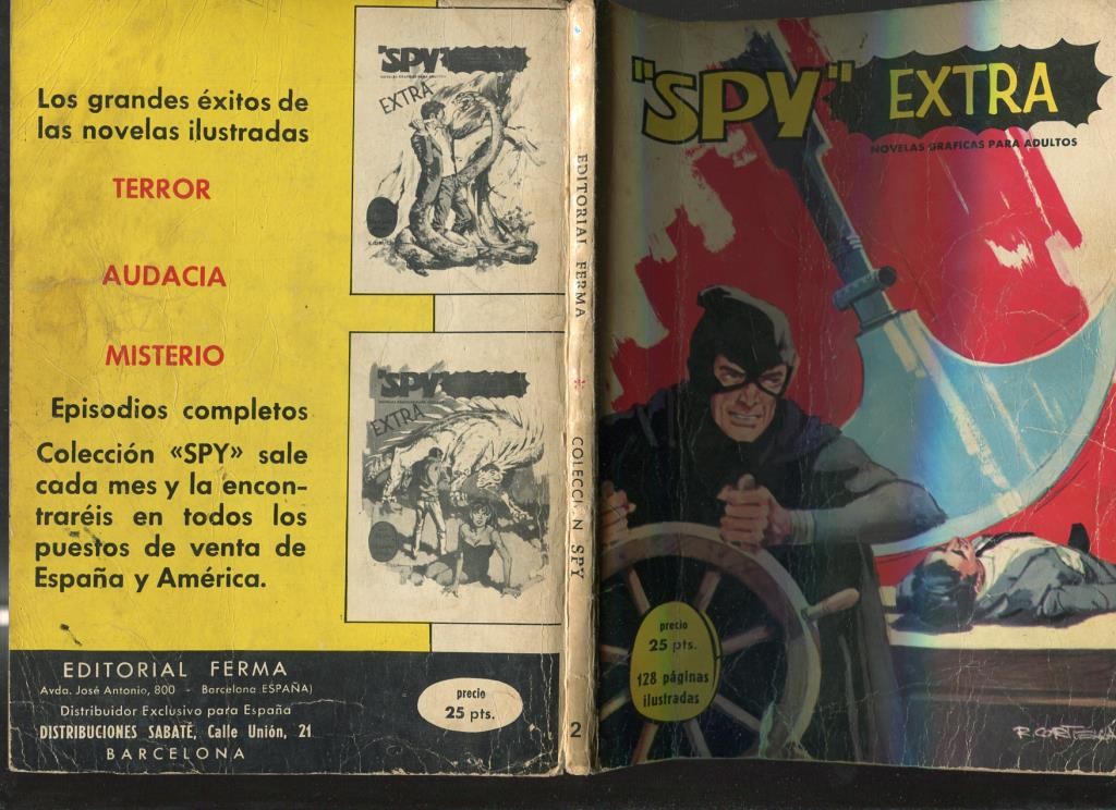 Spy extra numero 02: Tela de araña y Ondas mortales (Logan)