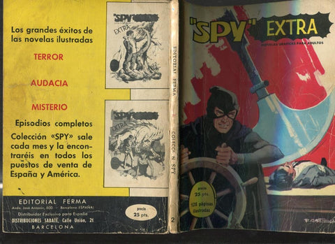 Spy extra numero 02: Tela de araña y Ondas mortales (Logan)
