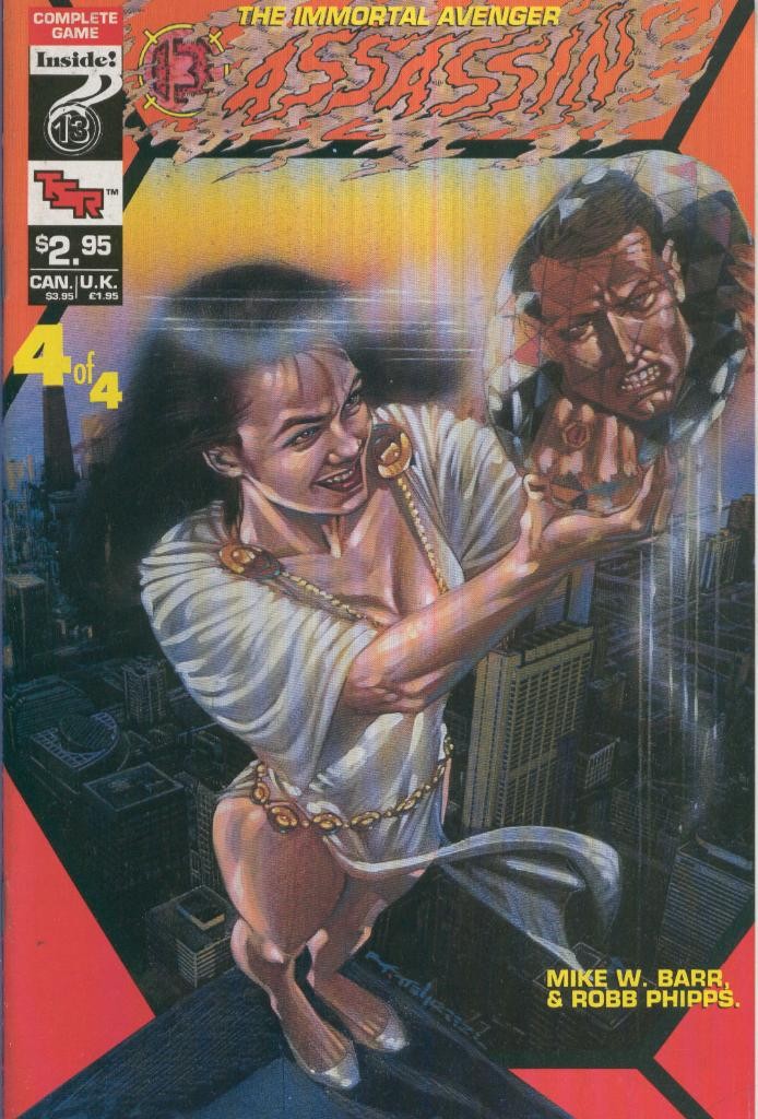 The Immortal Avenger: ASSASSIN , Volume 1 No.04 of 04: The Crystal Domination
