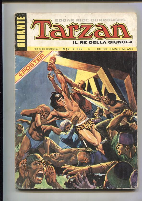 Tarzan gigante color numero 16 (no conserva el poster)